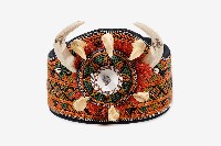 魯凱族男頭飾藏品圖，第1張