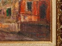 黃照芳所作之澎湖古蹟油畫藏品圖，第1張