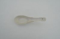 白釉瓷湯匙藏品圖，第2張