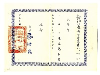 中華民國紅十字會臺灣省分會聘書藏品圖，第1張