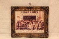 中華民國六十九年第八屆會員代表暨理監事各單位主管合照藏品圖，第1張