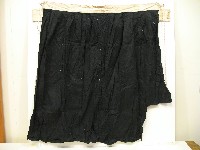 黑色素面裙子藏品圖，第1張