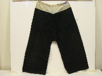 黑色素面長褲藏品圖，第1張