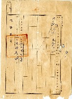 大正八年賴崇漢業主權移轉登記囑託書藏品圖，第2張