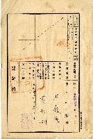 昭和十二年黃小湖申請書藏品圖，第4張