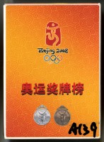 奧運獎牌榜撲克牌藏品圖，第1張