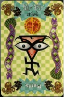 遠東英漢字典植物篇撲克牌藏品圖，第3張