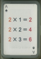 小魔女DoReMi款式九九乘法撲克牌藏品圖，第2張