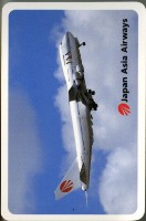 日本亞細亞航空英日語學習撲克牌藏品圖，第3張