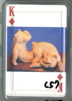 我愛豬撲克牌藏品圖，第1張