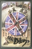 英國藝術插畫撲克牌藏品圖，第1張