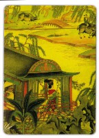 中國撲克館出品中國古代詩詞曲賦元曲撲克牌藏品圖，第4張