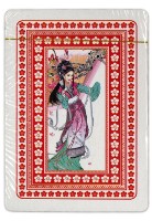 秦淮八艳撲克牌藏品圖，第4張