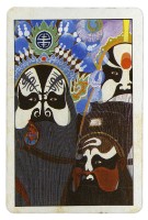 東罟企業榮譽出品國劇臉譜撲克牌藏品圖，第3張