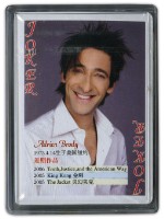 好萊塢明星圖鑒男人篇撲克牌藏品圖，第4張