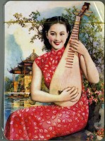 老月份牌OLD CALENDAR撲克牌藏品圖，第3張