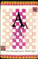 血型A撲克牌藏品圖，第3張