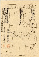 民國三十五年王殷鑒台灣省土地關係人繳驗憑証申報書藏品圖，第1張