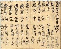 昭和十九年三級上茶葉組合帳簿藏品圖，第7張