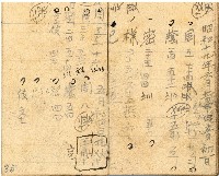 昭和十九年三級上茶葉組合帳簿藏品圖，第33張