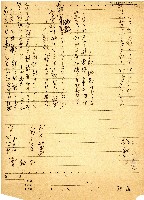 土庫大坪王家手抄除戶復戶明細藏品圖，第1張