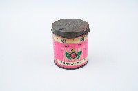 寶島牌香菸鐵製帶蓋圓柱狀盒藏品圖，第1張