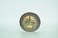 金屬製圓型表忠塔風景飾品藏品圖，第2張