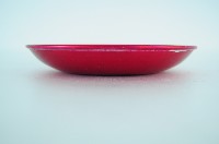 紅地白折枝萱草紋鋁製疊藏品圖，第3張