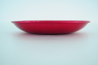 紅地白折枝菊花紋鋁製疊藏品圖，第3張