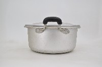 雙耳塑膠提把帶蓋鋁製深鍋藏品圖，第3張