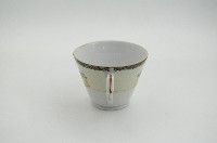 醬口五彩貼花折枝花卉紋咖啡杯藏品圖，第2張