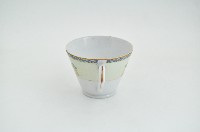 醬口五彩貼花折枝花卉紋咖啡杯藏品圖，第2張