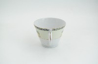 醬口五彩貼花折枝花卉紋咖啡杯藏品圖，第2張