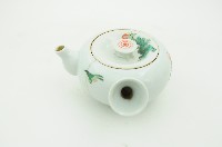 九谷窯五彩牡丹花鳥石紋側把壺（急需）藏品圖，第2張