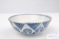 青花印花鳥紋碗藏品圖，第1張