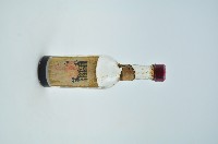 玫瑰露酒樣品透明玻璃小型酒瓶藏品圖，第1張