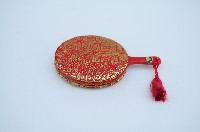 紅色塑膠柄隨身鏡藏品圖，第3張
