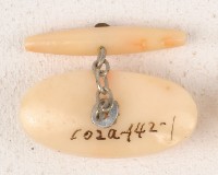 象牙袖扣組藏品圖，第1張