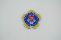 彰縣陽明國中39週年校慶胸章藏品圖，第1張