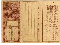 昭和十三年劉敦繳納保險費用之領收帳藏品圖，第1張