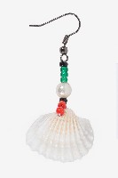 布農族女耳飾藏品圖，第1張