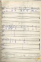 Music Book 蔡秋淋先生創作與筆記藏品圖，第10張