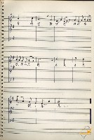 Music Book 蔡秋淋先生創作與筆記藏品圖，第14張