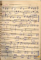 Music Book 蔡秋淋先生創作與筆記藏品圖，第25張