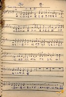 Music Book 蔡秋淋先生創作與筆記藏品圖，第30張