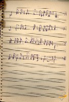 Music Book 蔡秋淋先生創作與筆記藏品圖，第36張