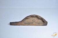 木胎荷花紋製糕模具藏品圖，第1張