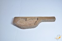 木胎獅形紋製糕模具藏品圖，第1張