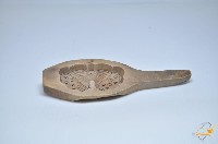 木胎蝴蝶紋製糕模具藏品圖，第1張