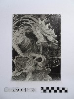 黃則修攝本寺念佛會敬獻的柱子藏品圖，第1張